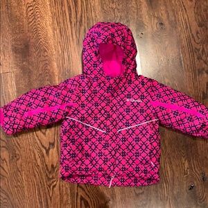 Columbia girls winter jacket size 2t